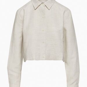Aritzia Wilfred Proposal Linen Shirt